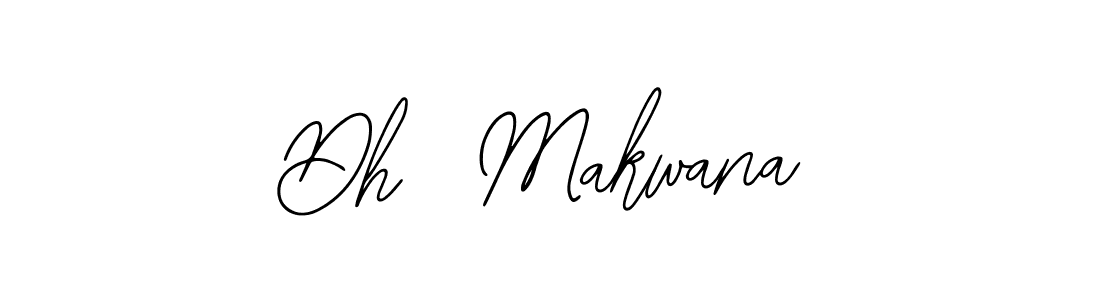 Also we have Dh  Makwana name is the best signature style. Create professional handwritten signature collection using Bearetta-2O07w autograph style. Dh  Makwana signature style 12 images and pictures png