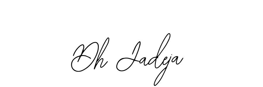 How to Draw Dh Jadeja signature style? Bearetta-2O07w is a latest design signature styles for name Dh Jadeja. Dh Jadeja signature style 12 images and pictures png