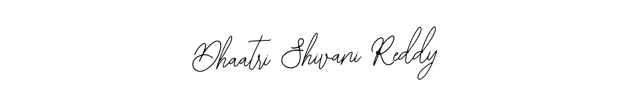 Design your own signature with our free online signature maker. With this signature software, you can create a handwritten (Bearetta-2O07w) signature for name Dhaatri Shivani Reddy. Dhaatri Shivani Reddy signature style 12 images and pictures png