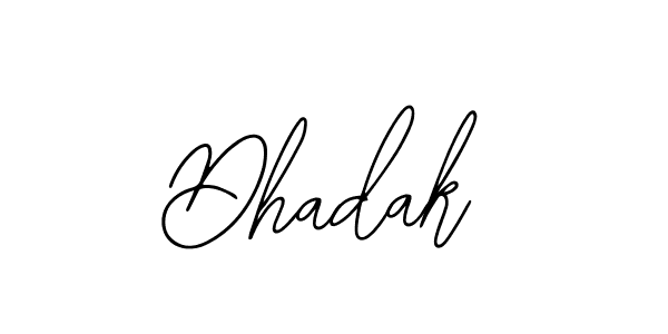 The best way (Bearetta-2O07w) to make a short signature is to pick only two or three words in your name. The name Dhadak include a total of six letters. For converting this name. Dhadak signature style 12 images and pictures png