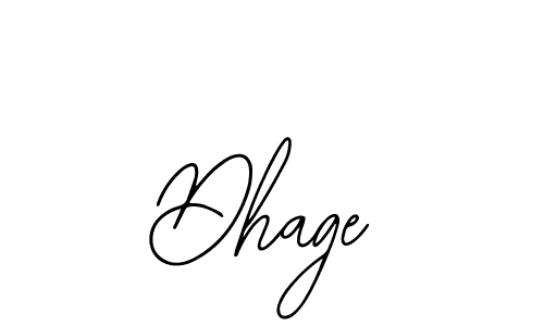 How to Draw Dhage signature style? Bearetta-2O07w is a latest design signature styles for name Dhage. Dhage signature style 12 images and pictures png