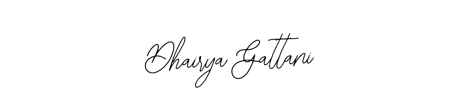 You can use this online signature creator to create a handwritten signature for the name Dhairya Gattani. This is the best online autograph maker. Dhairya Gattani signature style 12 images and pictures png
