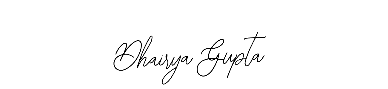 Use a signature maker to create a handwritten signature online. With this signature software, you can design (Bearetta-2O07w) your own signature for name Dhairya Gupta. Dhairya Gupta signature style 12 images and pictures png