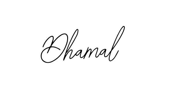 The best way (Bearetta-2O07w) to make a short signature is to pick only two or three words in your name. The name Dhamal include a total of six letters. For converting this name. Dhamal signature style 12 images and pictures png