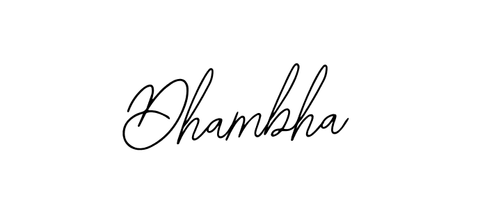 You can use this online signature creator to create a handwritten signature for the name Dhambha. This is the best online autograph maker. Dhambha signature style 12 images and pictures png