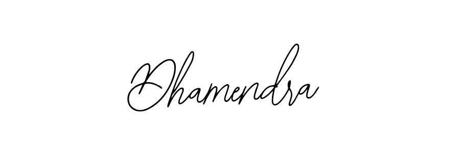 You should practise on your own different ways (Bearetta-2O07w) to write your name (Dhamendra) in signature. don't let someone else do it for you. Dhamendra signature style 12 images and pictures png