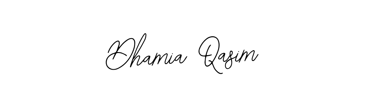 Similarly Bearetta-2O07w is the best handwritten signature design. Signature creator online .You can use it as an online autograph creator for name Dhamia Qasim. Dhamia Qasim signature style 12 images and pictures png