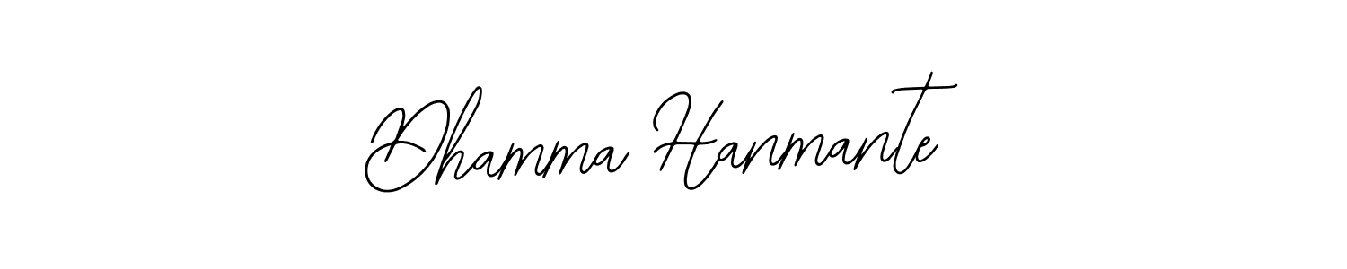 Similarly Bearetta-2O07w is the best handwritten signature design. Signature creator online .You can use it as an online autograph creator for name Dhamma Hanmante. Dhamma Hanmante signature style 12 images and pictures png