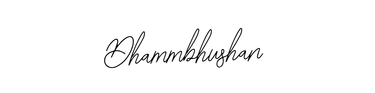 Make a beautiful signature design for name Dhammbhushan. With this signature (Bearetta-2O07w) style, you can create a handwritten signature for free. Dhammbhushan signature style 12 images and pictures png