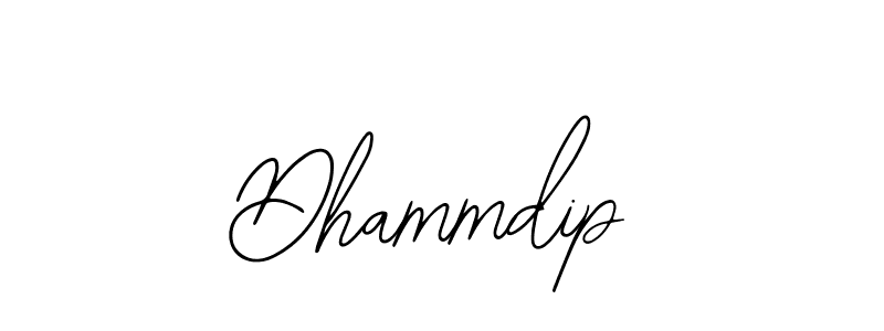 How to make Dhammdip signature? Bearetta-2O07w is a professional autograph style. Create handwritten signature for Dhammdip name. Dhammdip signature style 12 images and pictures png