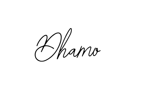 How to make Dhamo name signature. Use Bearetta-2O07w style for creating short signs online. This is the latest handwritten sign. Dhamo signature style 12 images and pictures png