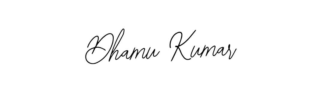 Use a signature maker to create a handwritten signature online. With this signature software, you can design (Bearetta-2O07w) your own signature for name Dhamu Kumar. Dhamu Kumar signature style 12 images and pictures png