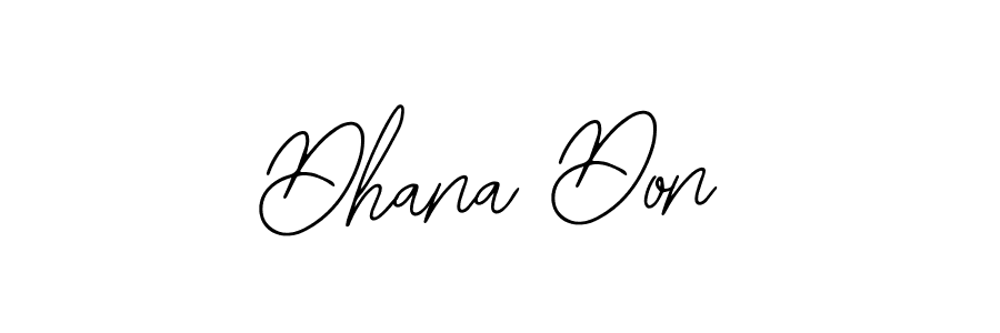 How to make Dhana Don signature? Bearetta-2O07w is a professional autograph style. Create handwritten signature for Dhana Don name. Dhana Don signature style 12 images and pictures png
