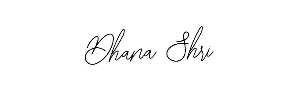 Also we have Dhana Shri name is the best signature style. Create professional handwritten signature collection using Bearetta-2O07w autograph style. Dhana Shri signature style 12 images and pictures png