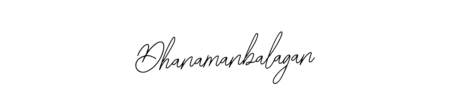 How to make Dhanamanbalagan signature? Bearetta-2O07w is a professional autograph style. Create handwritten signature for Dhanamanbalagan name. Dhanamanbalagan signature style 12 images and pictures png