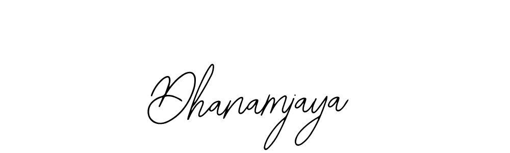 Also You can easily find your signature by using the search form. We will create Dhanamjaya name handwritten signature images for you free of cost using Bearetta-2O07w sign style. Dhanamjaya signature style 12 images and pictures png