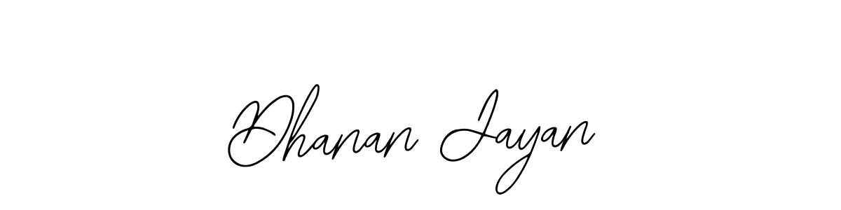 Make a short Dhanan Jayan signature style. Manage your documents anywhere anytime using Bearetta-2O07w. Create and add eSignatures, submit forms, share and send files easily. Dhanan Jayan signature style 12 images and pictures png