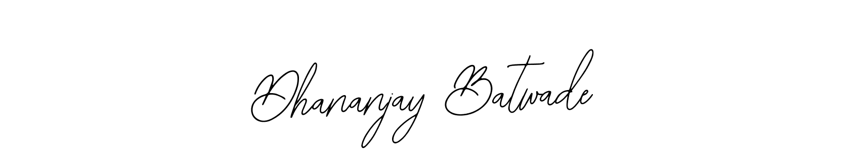 Also we have Dhananjay Batwade name is the best signature style. Create professional handwritten signature collection using Bearetta-2O07w autograph style. Dhananjay Batwade signature style 12 images and pictures png