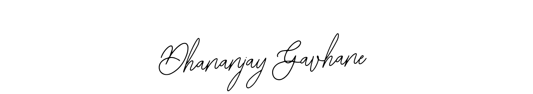 Use a signature maker to create a handwritten signature online. With this signature software, you can design (Bearetta-2O07w) your own signature for name Dhananjay Gavhane. Dhananjay Gavhane signature style 12 images and pictures png