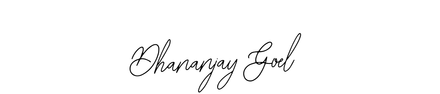 Design your own signature with our free online signature maker. With this signature software, you can create a handwritten (Bearetta-2O07w) signature for name Dhananjay Goel. Dhananjay Goel signature style 12 images and pictures png