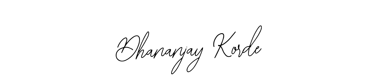 How to Draw Dhananjay Korde signature style? Bearetta-2O07w is a latest design signature styles for name Dhananjay Korde. Dhananjay Korde signature style 12 images and pictures png