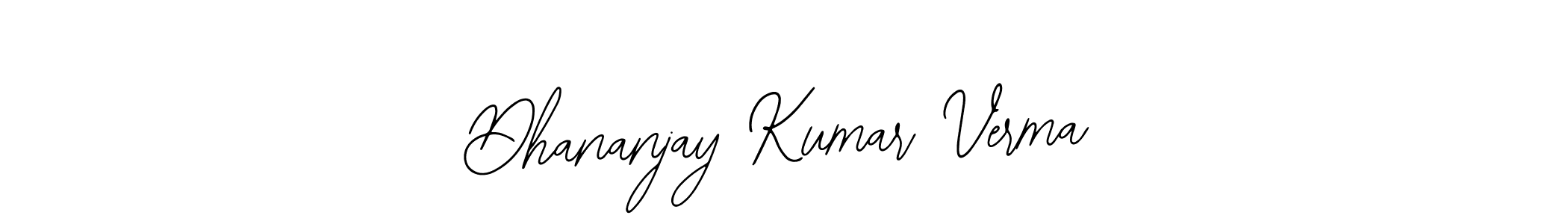 Dhananjay Kumar Verma stylish signature style. Best Handwritten Sign (Bearetta-2O07w) for my name. Handwritten Signature Collection Ideas for my name Dhananjay Kumar Verma. Dhananjay Kumar Verma signature style 12 images and pictures png