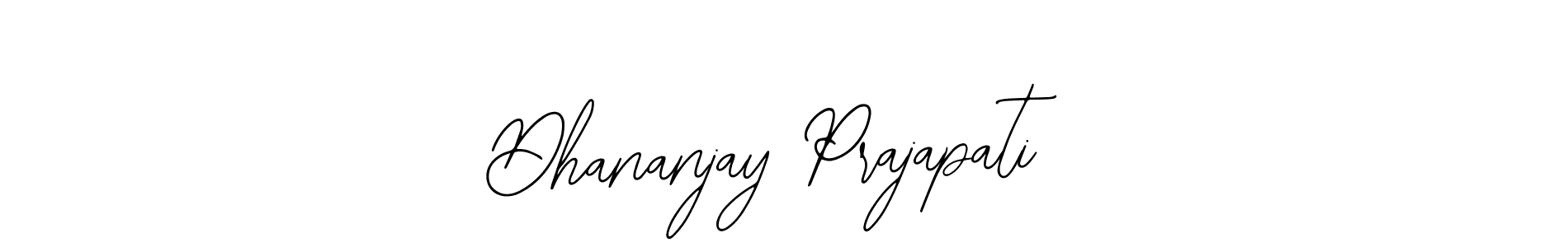 How to make Dhananjay Prajapati signature? Bearetta-2O07w is a professional autograph style. Create handwritten signature for Dhananjay Prajapati name. Dhananjay Prajapati signature style 12 images and pictures png