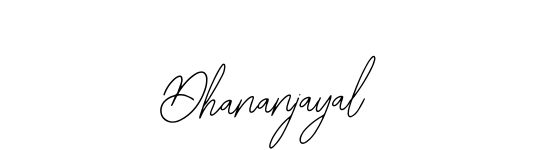 Dhananjayal stylish signature style. Best Handwritten Sign (Bearetta-2O07w) for my name. Handwritten Signature Collection Ideas for my name Dhananjayal. Dhananjayal signature style 12 images and pictures png