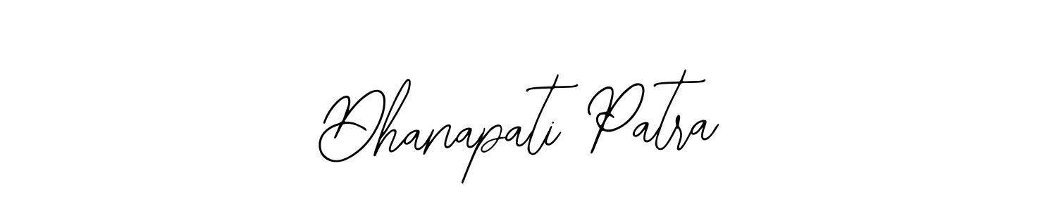 How to make Dhanapati Patra signature? Bearetta-2O07w is a professional autograph style. Create handwritten signature for Dhanapati Patra name. Dhanapati Patra signature style 12 images and pictures png