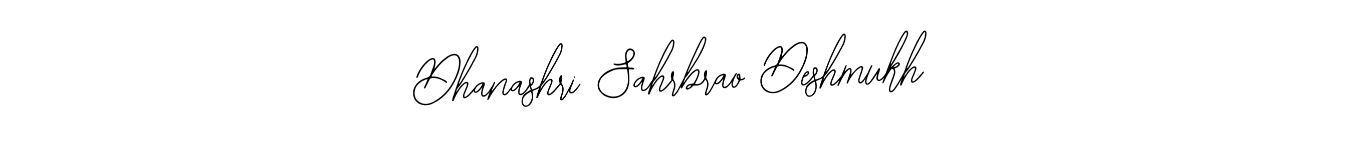 Create a beautiful signature design for name Dhanashri Sahrbrao Deshmukh. With this signature (Bearetta-2O07w) fonts, you can make a handwritten signature for free. Dhanashri Sahrbrao Deshmukh signature style 12 images and pictures png