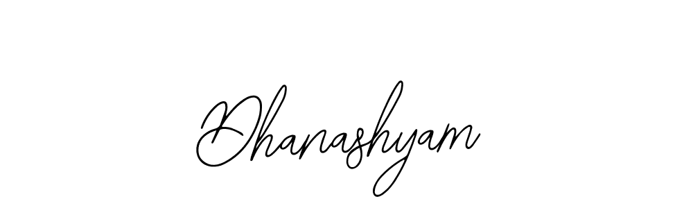 Also we have Dhanashyam name is the best signature style. Create professional handwritten signature collection using Bearetta-2O07w autograph style. Dhanashyam signature style 12 images and pictures png