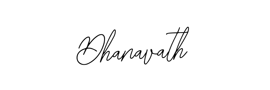 Make a beautiful signature design for name Dhanavath. With this signature (Bearetta-2O07w) style, you can create a handwritten signature for free. Dhanavath signature style 12 images and pictures png