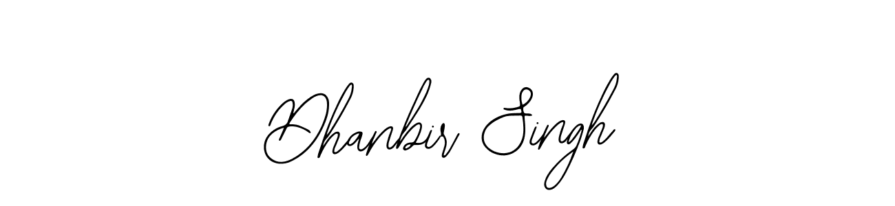 Make a beautiful signature design for name Dhanbir Singh. With this signature (Bearetta-2O07w) style, you can create a handwritten signature for free. Dhanbir Singh signature style 12 images and pictures png