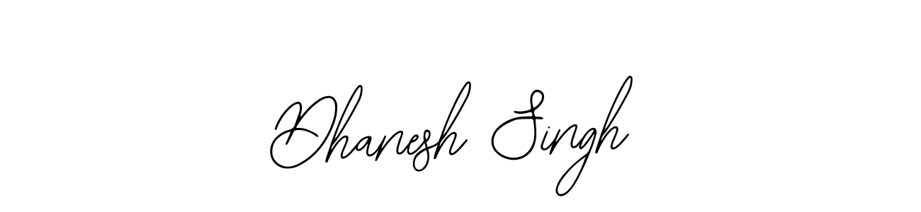 Use a signature maker to create a handwritten signature online. With this signature software, you can design (Bearetta-2O07w) your own signature for name Dhanesh Singh. Dhanesh Singh signature style 12 images and pictures png