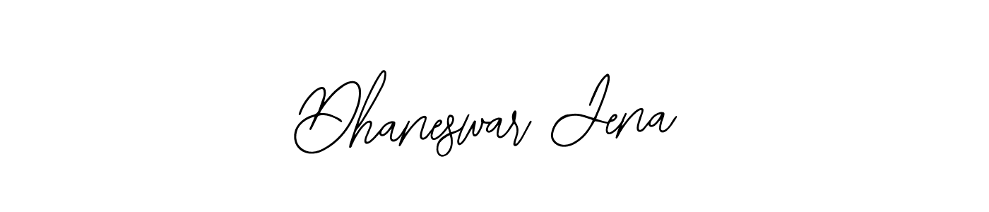 Dhaneswar Jena stylish signature style. Best Handwritten Sign (Bearetta-2O07w) for my name. Handwritten Signature Collection Ideas for my name Dhaneswar Jena. Dhaneswar Jena signature style 12 images and pictures png