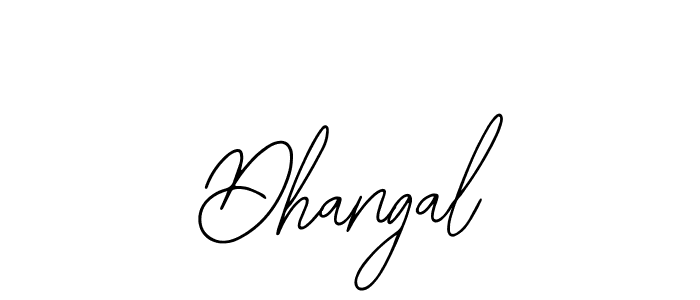 The best way (Bearetta-2O07w) to make a short signature is to pick only two or three words in your name. The name Dhangal include a total of six letters. For converting this name. Dhangal signature style 12 images and pictures png