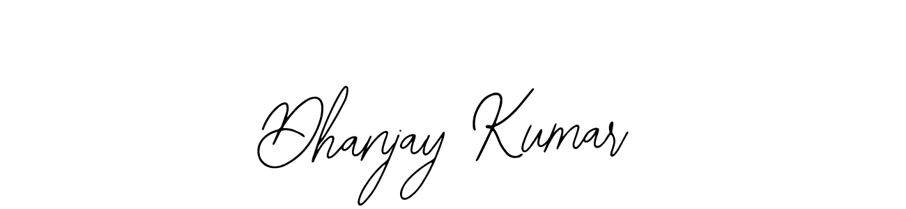 Use a signature maker to create a handwritten signature online. With this signature software, you can design (Bearetta-2O07w) your own signature for name Dhanjay Kumar. Dhanjay Kumar signature style 12 images and pictures png