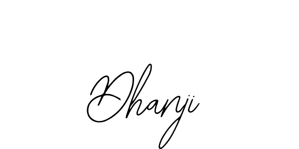 if you are searching for the best signature style for your name Dhanji. so please give up your signature search. here we have designed multiple signature styles  using Bearetta-2O07w. Dhanji signature style 12 images and pictures png