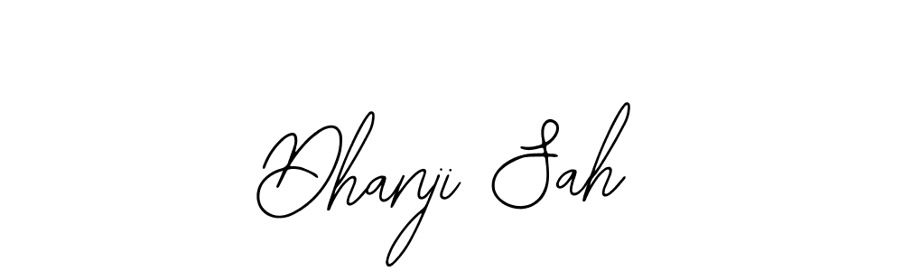 Also You can easily find your signature by using the search form. We will create Dhanji Sah name handwritten signature images for you free of cost using Bearetta-2O07w sign style. Dhanji Sah signature style 12 images and pictures png