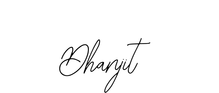 Design your own signature with our free online signature maker. With this signature software, you can create a handwritten (Bearetta-2O07w) signature for name Dhanjit. Dhanjit signature style 12 images and pictures png