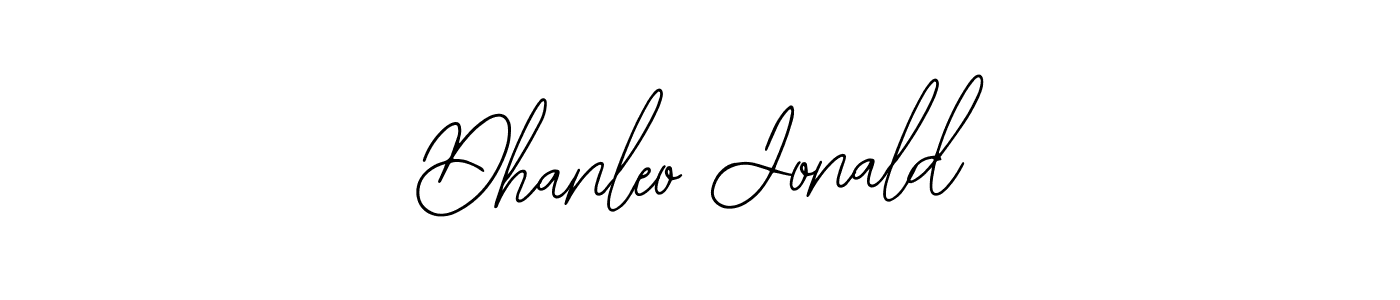This is the best signature style for the Dhanleo Jonald name. Also you like these signature font (Bearetta-2O07w). Mix name signature. Dhanleo Jonald signature style 12 images and pictures png