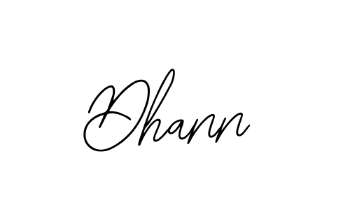 Use a signature maker to create a handwritten signature online. With this signature software, you can design (Bearetta-2O07w) your own signature for name Dhann. Dhann signature style 12 images and pictures png