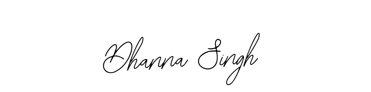 Dhanna Singh stylish signature style. Best Handwritten Sign (Bearetta-2O07w) for my name. Handwritten Signature Collection Ideas for my name Dhanna Singh. Dhanna Singh signature style 12 images and pictures png