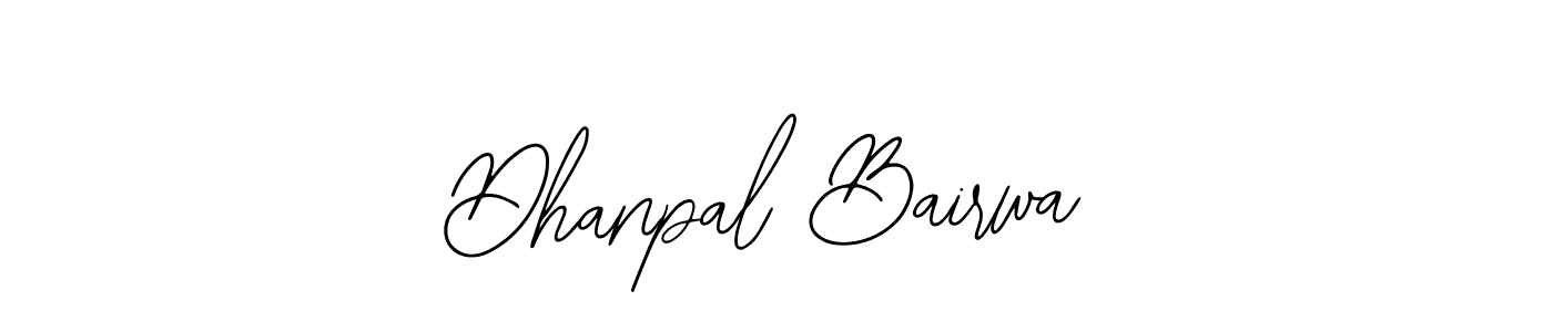 Create a beautiful signature design for name Dhanpal Bairwa. With this signature (Bearetta-2O07w) fonts, you can make a handwritten signature for free. Dhanpal Bairwa signature style 12 images and pictures png