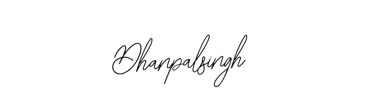 Make a short Dhanpalsingh signature style. Manage your documents anywhere anytime using Bearetta-2O07w. Create and add eSignatures, submit forms, share and send files easily. Dhanpalsingh signature style 12 images and pictures png