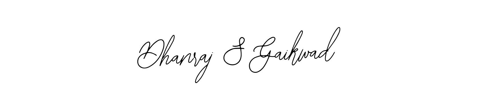 You should practise on your own different ways (Bearetta-2O07w) to write your name (Dhanraj S Gaikwad) in signature. don't let someone else do it for you. Dhanraj S Gaikwad signature style 12 images and pictures png