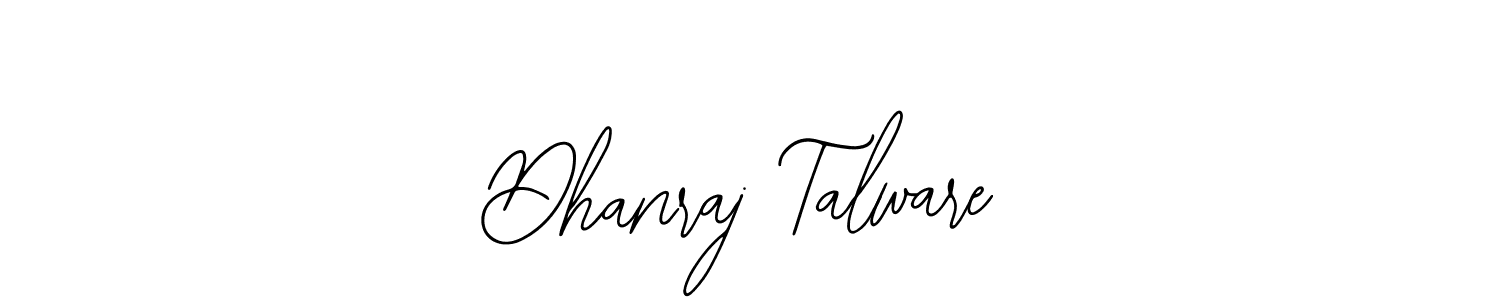 Create a beautiful signature design for name Dhanraj Talware. With this signature (Bearetta-2O07w) fonts, you can make a handwritten signature for free. Dhanraj Talware signature style 12 images and pictures png