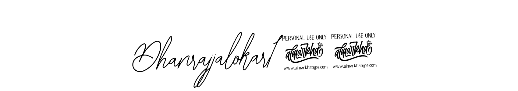 How to make Dhanrajjalokar124 name signature. Use Bearetta-2O07w style for creating short signs online. This is the latest handwritten sign. Dhanrajjalokar124 signature style 12 images and pictures png