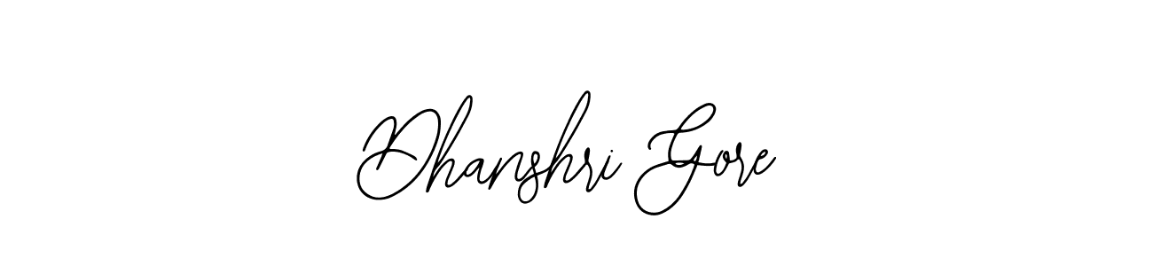It looks lik you need a new signature style for name Dhanshri Gore. Design unique handwritten (Bearetta-2O07w) signature with our free signature maker in just a few clicks. Dhanshri Gore signature style 12 images and pictures png