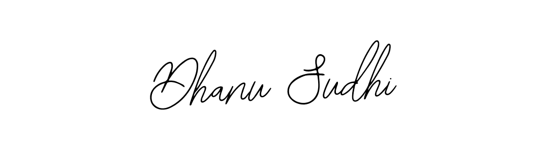 Create a beautiful signature design for name Dhanu Sudhi. With this signature (Bearetta-2O07w) fonts, you can make a handwritten signature for free. Dhanu Sudhi signature style 12 images and pictures png